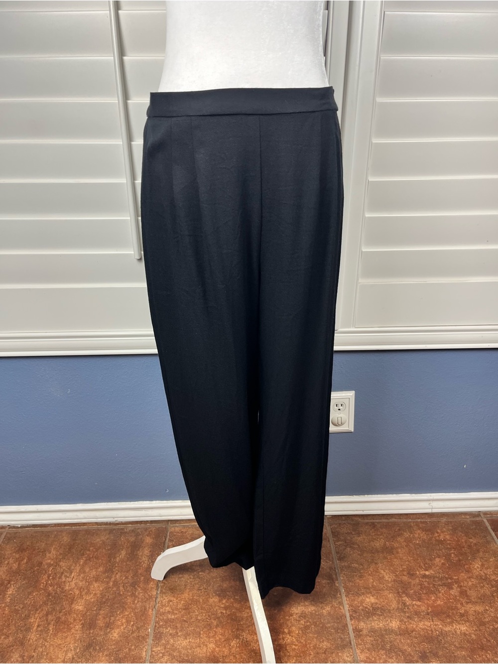 Taurus Vintage Made in USA Black High Rise Dress Pants Petite size 12